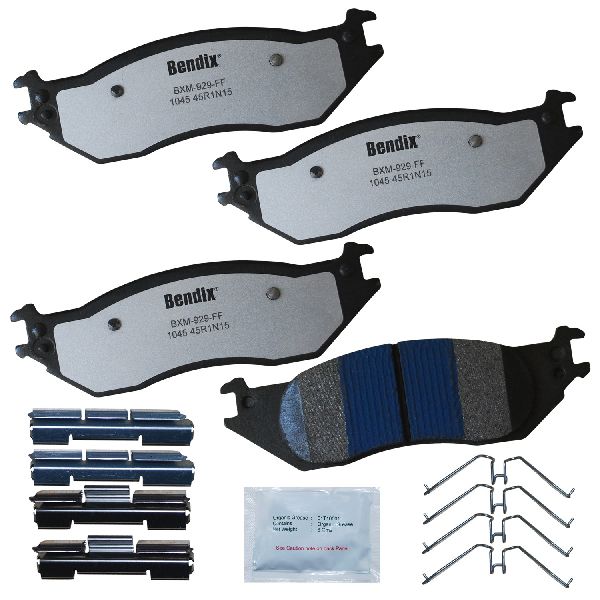 2004-2007 Ford E-150 Disc Brake Pad Set - Front (Bendix)