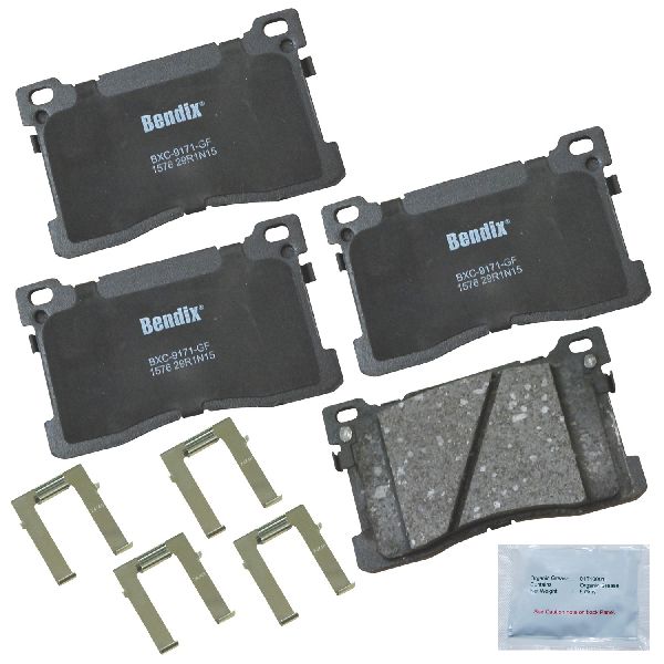 2012-2016 Hyundai Equus Disc Brake Pad Set - Front (Bendix)