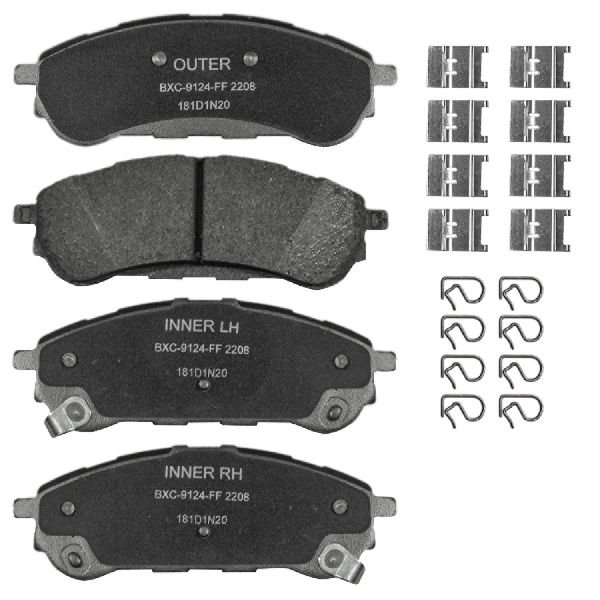 2019-2024 Ford Ranger Disc Brake Pad Set - Rear (Bendix)