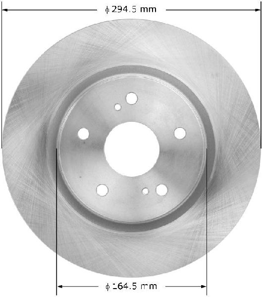 2006-2013 Suzuki Grand Vitara Disc Brake Rotor - Front (Bendix)
