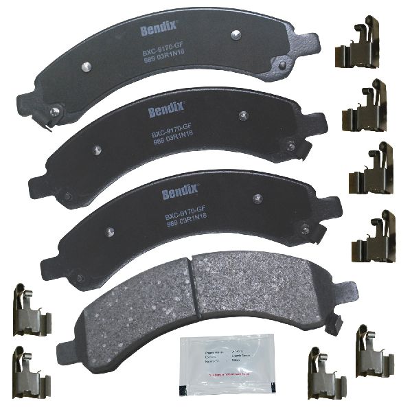 2003-2008 Chevrolet Express 3500 Disc Brake Pad Set - Rear (Bendix)