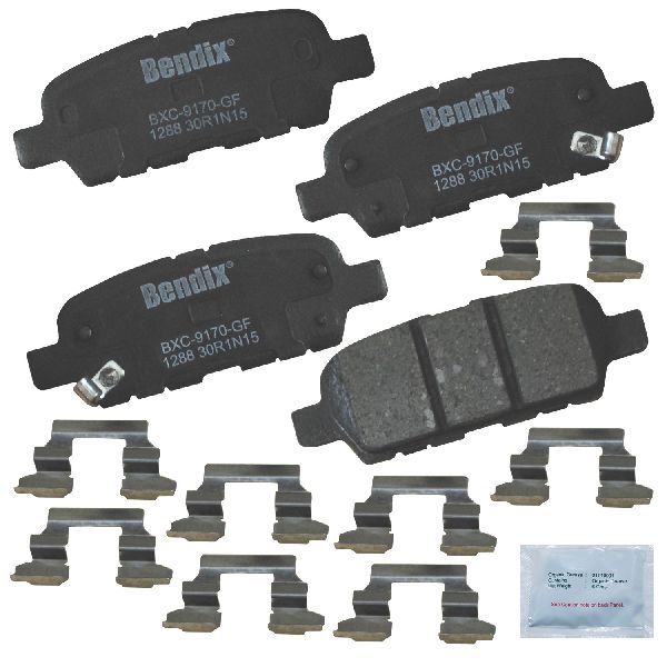 2014-2015 Nissan Juke Disc Brake Pad Set - Rear (Bendix)