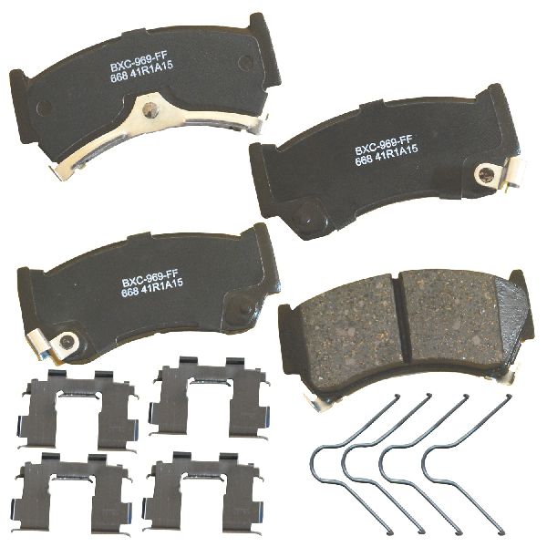 1995-1998 Nissan 200SX Disc Brake Pad Set - Front (Bendix)