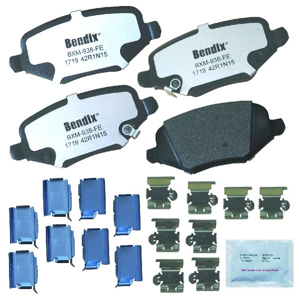 2012-2016 Chrysler Town &amp; Country Disc Brake Pad Set - Rear (Bendix)