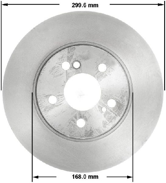 1994-2002 Mercedes-Benz SL600 Disc Brake Rotor - Rear (Bendix)