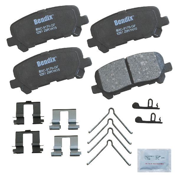 2011-2017 Honda Odyssey Disc Brake Pad Set - Rear (Bendix)