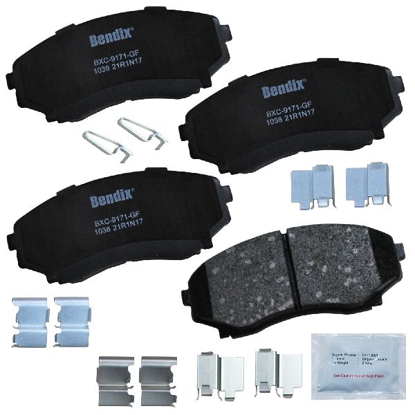 2002-2006 Mazda MPV Disc Brake Pad Set - Front (Bendix)
