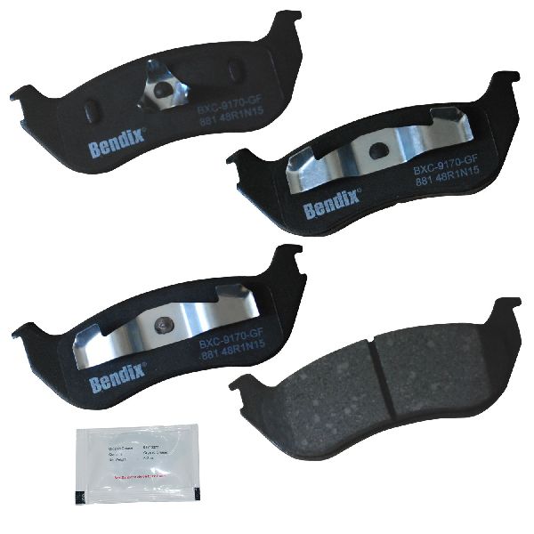 2002-2005 Mercury Mountaineer Disc Brake Pad Set - Rear (Bendix)