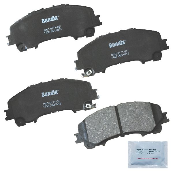 2016-2022 INFINITI Q60 Disc Brake Pad Set - Front or Rear (Bendix)