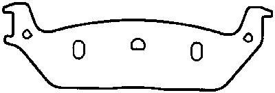 2004-2011 Ford F-150 Disc Brake Pad Set - Rear (Bendix)