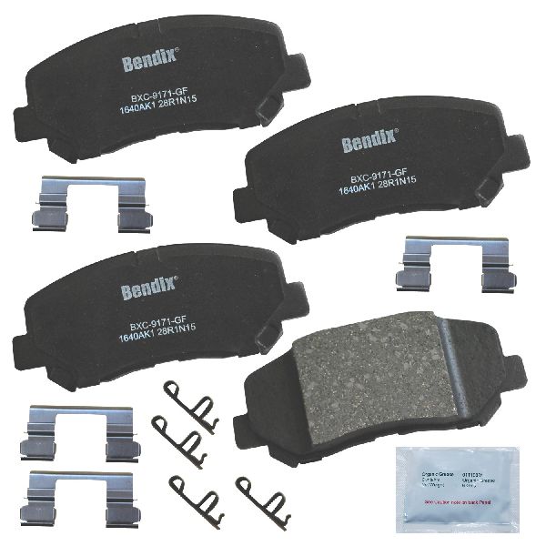 2014-2018 Jeep Cherokee Disc Brake Pad Set - Front (Bendix)