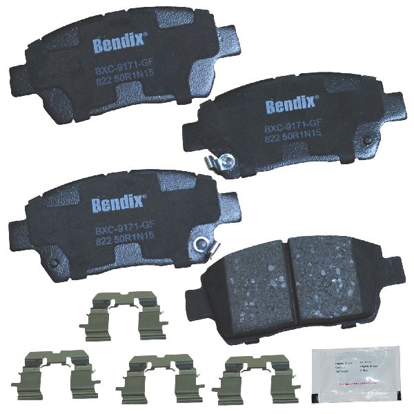 2001-2002 Toyota Prius Disc Brake Pad Set - Front (Bendix)