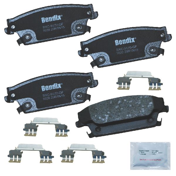 2006-2010 Cadillac STS Disc Brake Pad Set - Rear (Bendix)