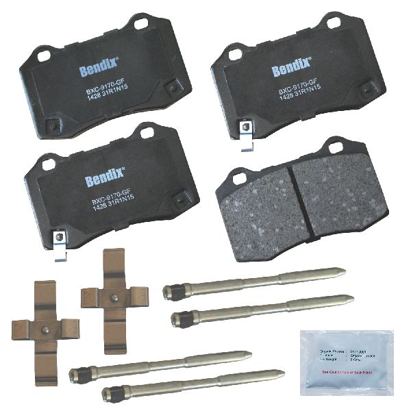 2010-2016 Hyundai Genesis Coupe Disc Brake Pad Set - Rear (Bendix)
