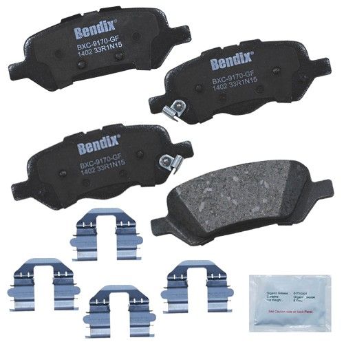 2009-2016 Toyota Venza Disc Brake Pad Set - Rear (Bendix)