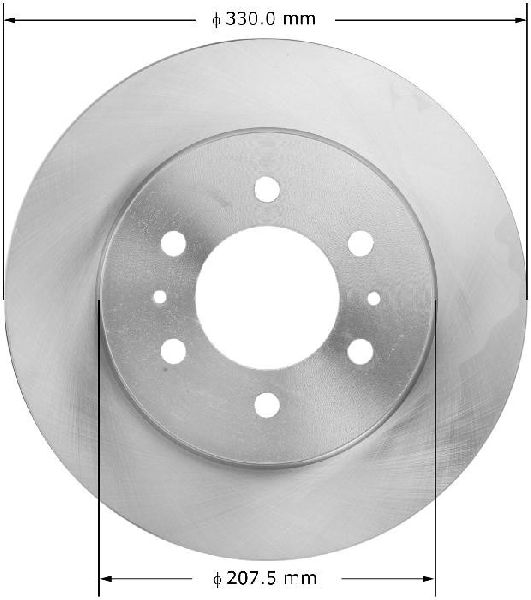 2009 Ford F-150 Disc Brake Rotor - Front (Bendix)