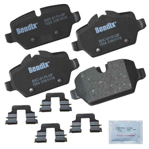 2013-2016 Mini Cooper Paceman Disc Brake Pad Set - Rear (Bendix)