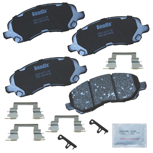 2008-2014 Dodge Avenger Disc Brake Pad Set - Front (Bendix)
