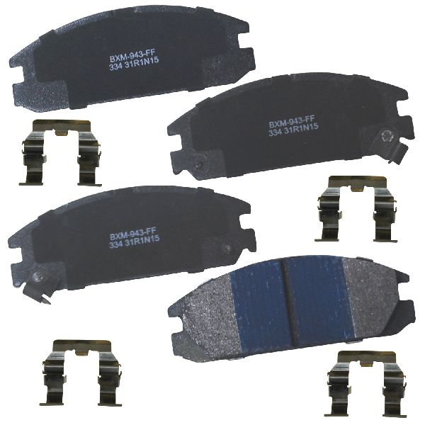 1985-1987 Honda Prelude Disc Brake Pad Set - Front (Bendix)