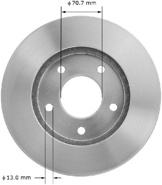 1990-1995 Chevrolet Lumina Disc Brake Rotor - Front (Bendix)