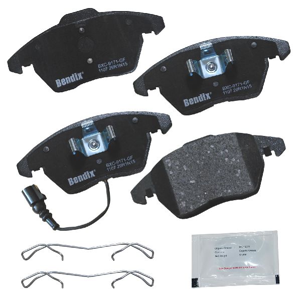 2006-2013 Audi A3 Disc Brake Pad Set - Front (Bendix)