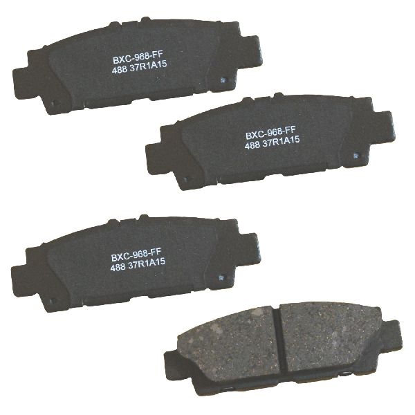 1990-1992 Lexus LS400 Disc Brake Pad Set - Rear (Bendix)