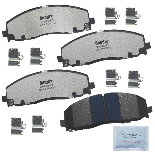 2012-2014 Volkswagen Routan Disc Brake Pad Set - Front (Bendix)