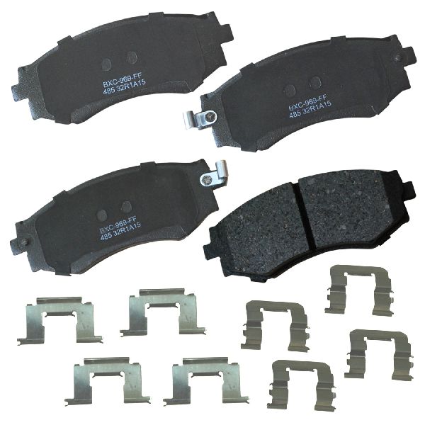 2000-2006 Nissan Sentra Disc Brake Pad Set - Front (Bendix)