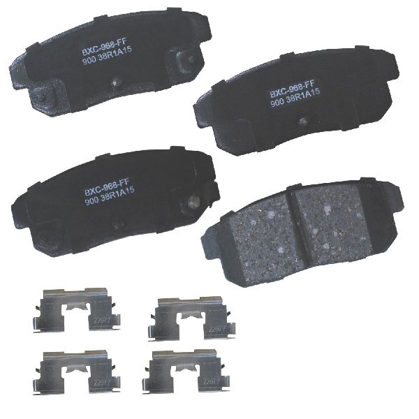 2002-2006 Nissan Sentra Disc Brake Pad Set - Rear (Bendix)