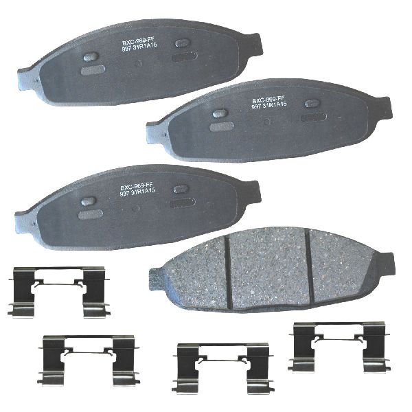 2004-2008 Chrysler Pacifica Disc Brake Pad Set - Front (Bendix)