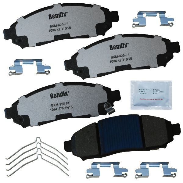 2011-2014 Nissan LEAF Disc Brake Pad Set - Front (Bendix)
