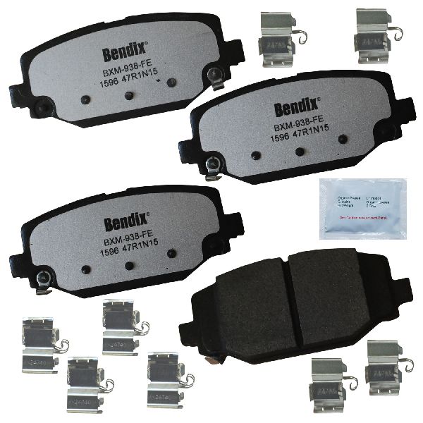2012-2016 Chrysler Town &amp; Country Disc Brake Pad Set - Rear (Bendix)
