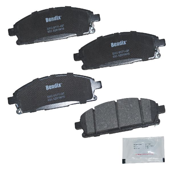 2004-2009 Nissan Quest Disc Brake Pad Set - Front (Bendix)