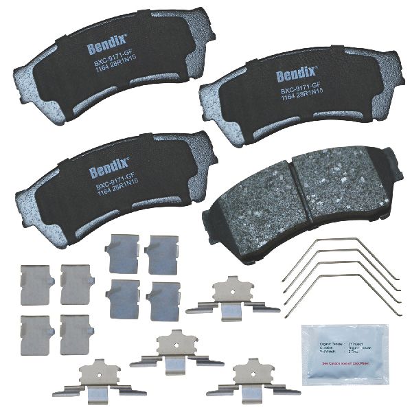 2006-2013 Mazda 6 Disc Brake Pad Set - Front (Bendix)