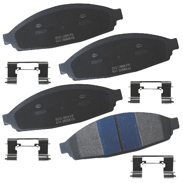2003-2011 Lincoln Town Car Disc Brake Pad Set - Front (Bendix)