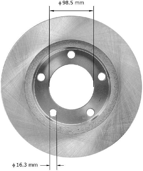 1977-1993 Ford F-150 Disc Brake Rotor - Front (Bendix)