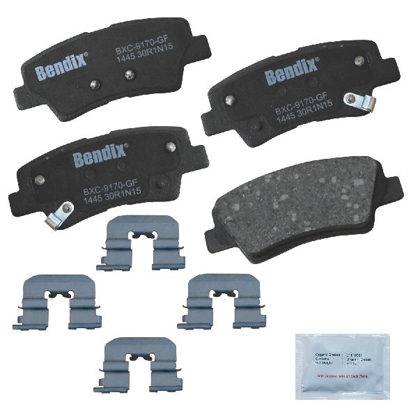 2012-2017 Hyundai Azera Disc Brake Pad Set - Rear (Bendix)