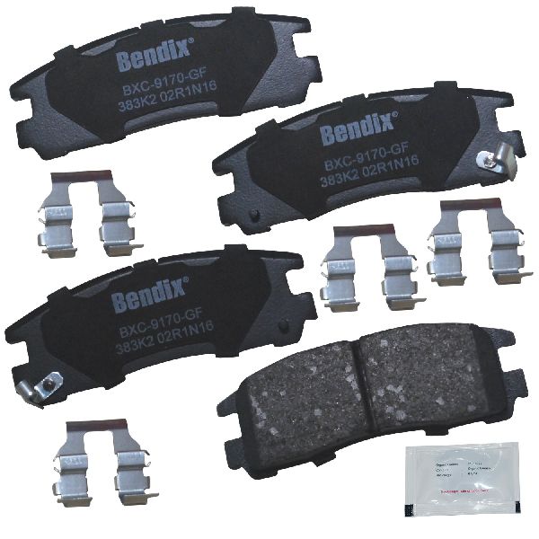 1995-2000 Dodge Avenger Disc Brake Pad Set - Rear (Bendix)