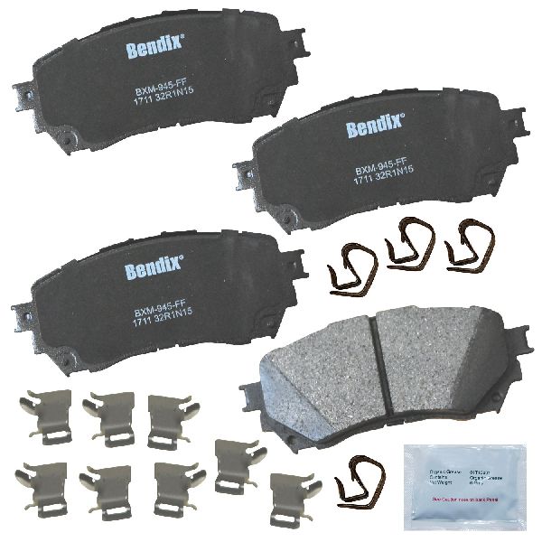 2014-2021 Mazda 6 Disc Brake Pad Set - Front (Bendix)