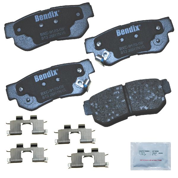 2006-2009 Hyundai Azera Disc Brake Pad Set - Rear (Bendix)