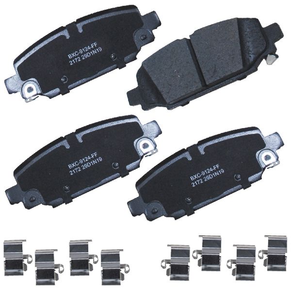 2018-2024 Jeep Wrangler Disc Brake Pad Set - Rear (Bendix)