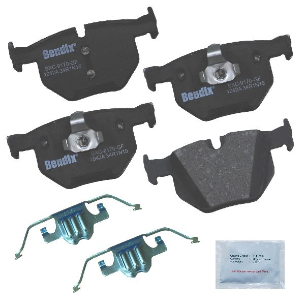 2009-2019 BMW X6 Disc Brake Pad Set - Rear (Bendix)