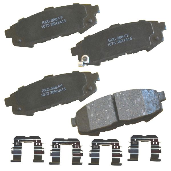 2004-2006 Mazda MPV Disc Brake Pad Set - Rear (Bendix)