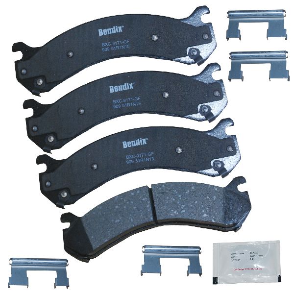 2001-2006 GMC Sierra 3500 Disc Brake Pad Set - Rear (Bendix)