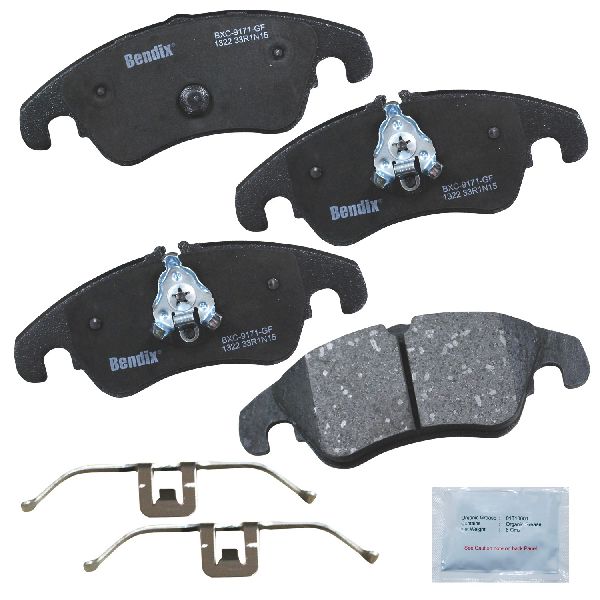 2012-2015 Audi A6 Disc Brake Pad Set - Front (Bendix)