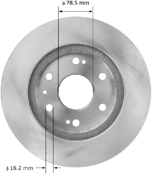 2009 GMC Yukon Disc Brake Rotor - Front (Bendix)