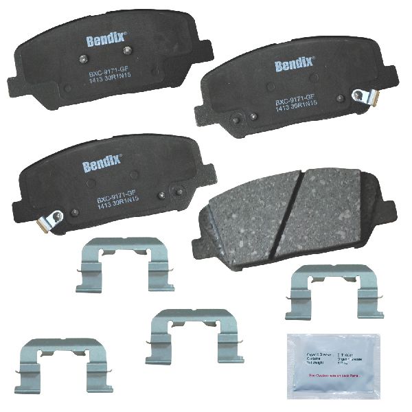 2016 Hyundai Veloster Disc Brake Pad Set - Front (Bendix)