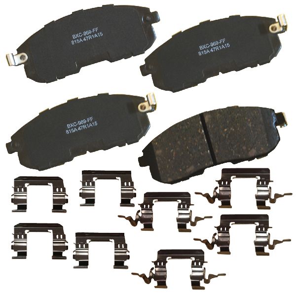 2009-2014 Nissan Cube Disc Brake Pad Set - Front (Bendix)