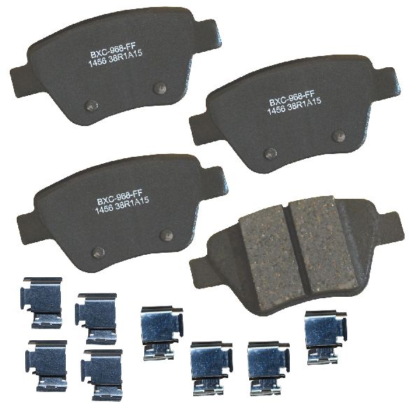2012-2015 Volkswagen Beetle Disc Brake Pad Set - Rear (Bendix)