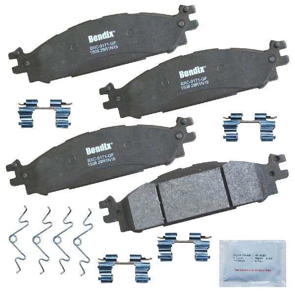 2009-2019 Ford Flex Disc Brake Pad Set - Front (Bendix)